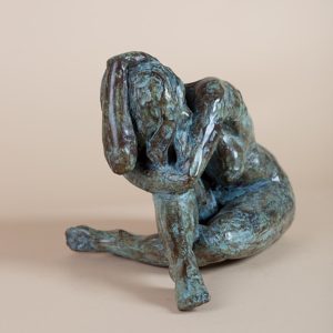 Le Chagrin - Sorrow| Matière: Bronze | Taille: 29 x 19 cm | Année: 2009